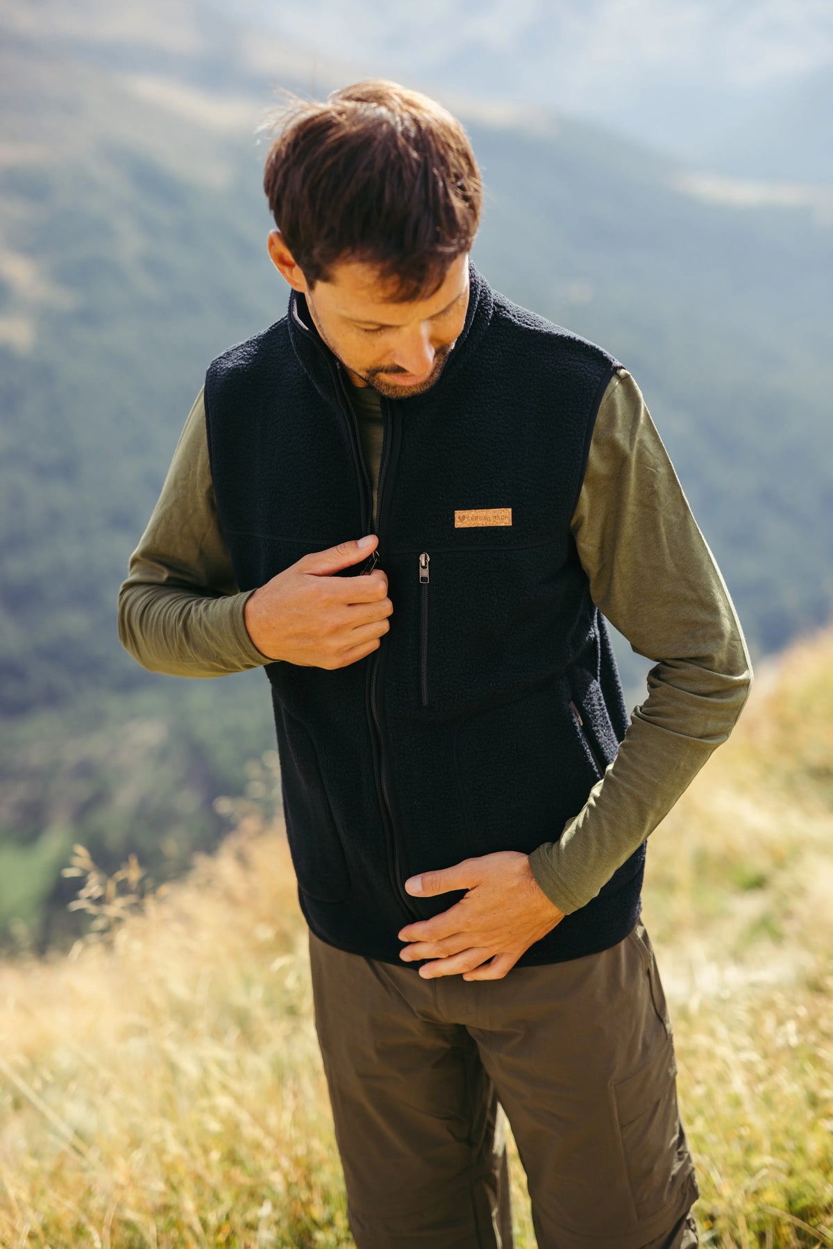 Men's Sherpa Vest