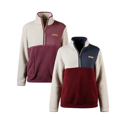 Sherpa Half Zip Damen + Herren