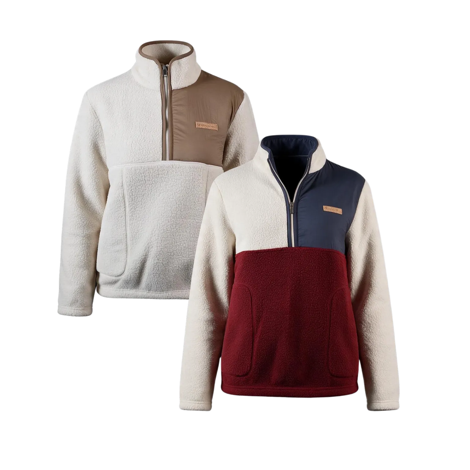 Sherpa Half Zip Damen + Herren