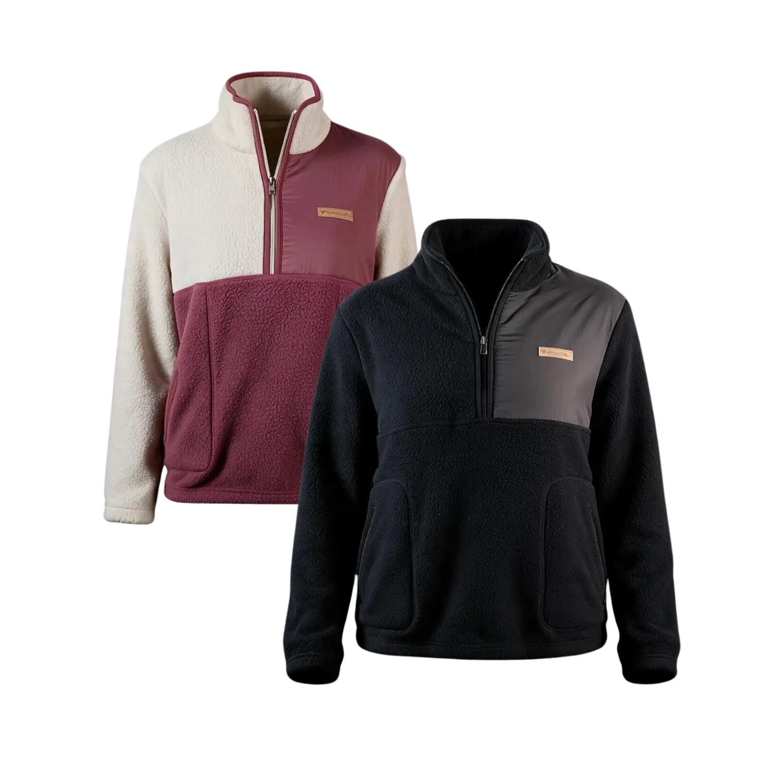 Sherpa Half Zip Damen + Herren
