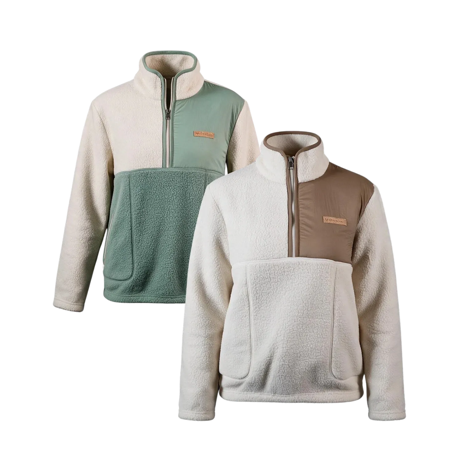 Sherpa Half Zip Damen + Herren