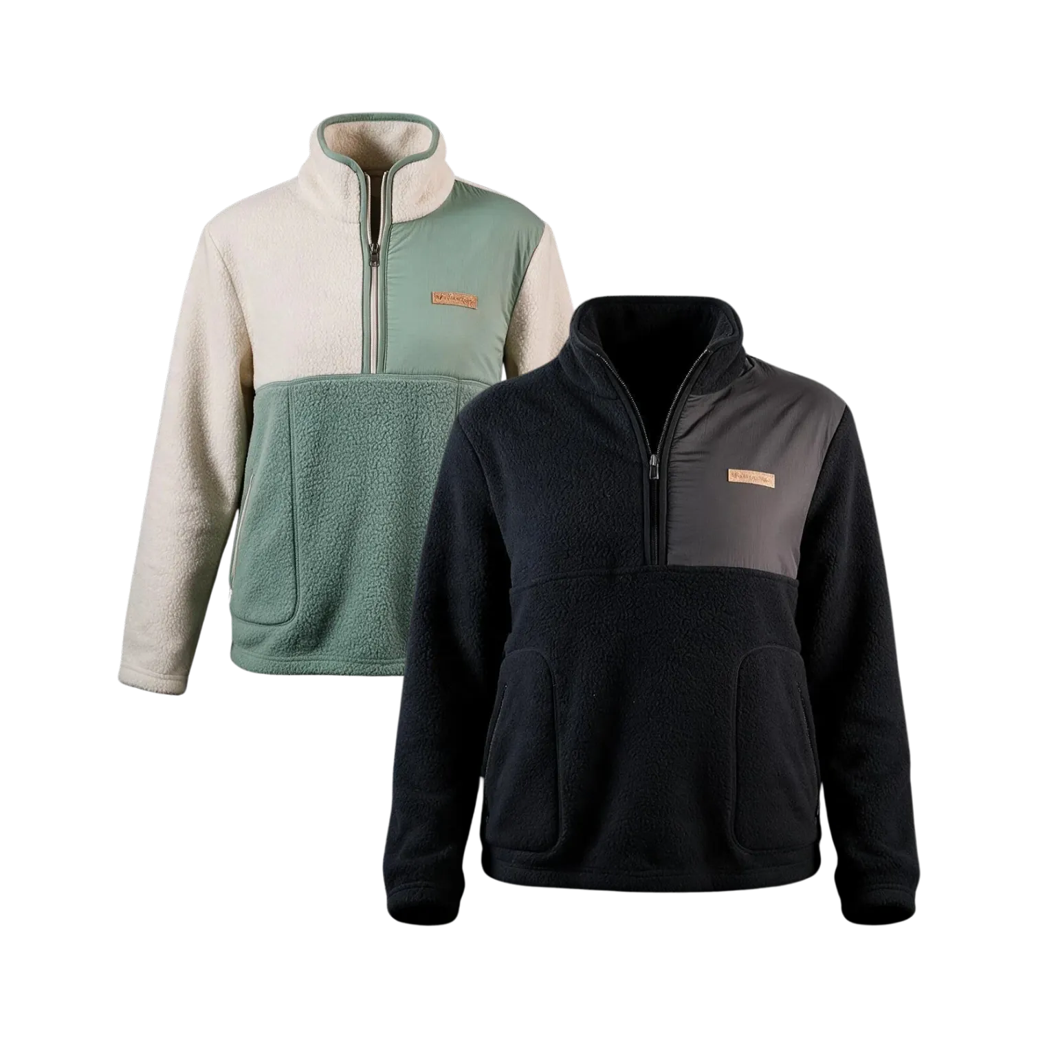 Sherpa Half Zip Damen + Herren
