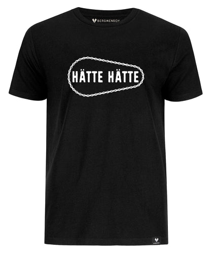 Hätte Hätte Fahrradkette - Unisex Premium Organic Shirt von Bergmensch