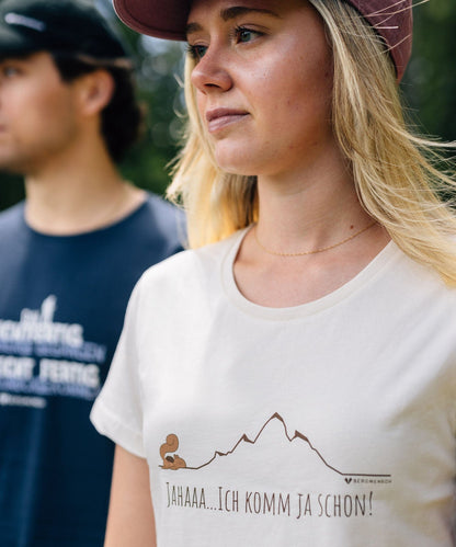 Ich komm ja schon - Damen Premium Organic Shirt von Bergmensch