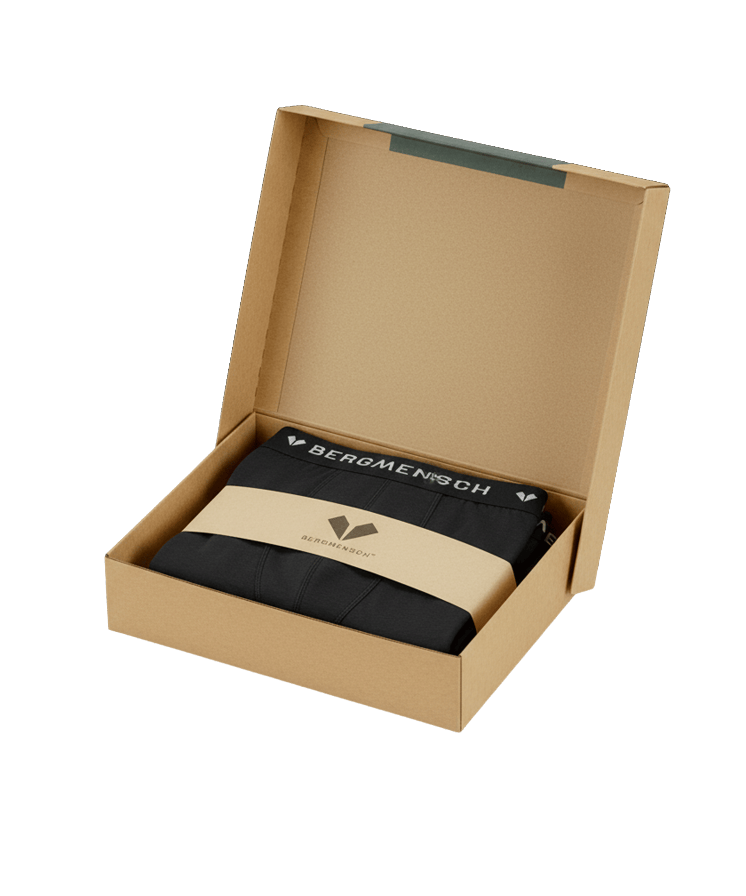 BERGMENSCH Boxer Short Merino in umweltfreundlicher Verpackung