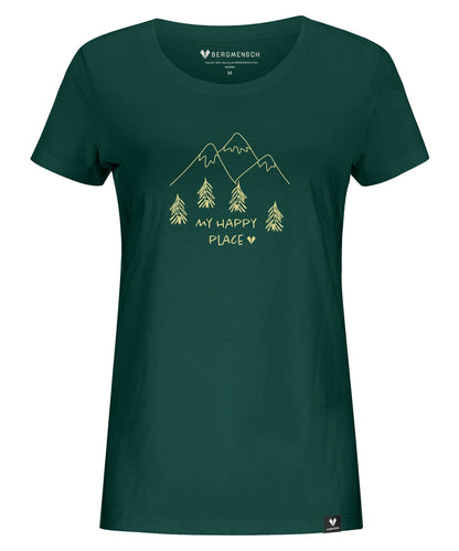 My Happy Place - Damen Premium Organic Shirt von Bergmensch