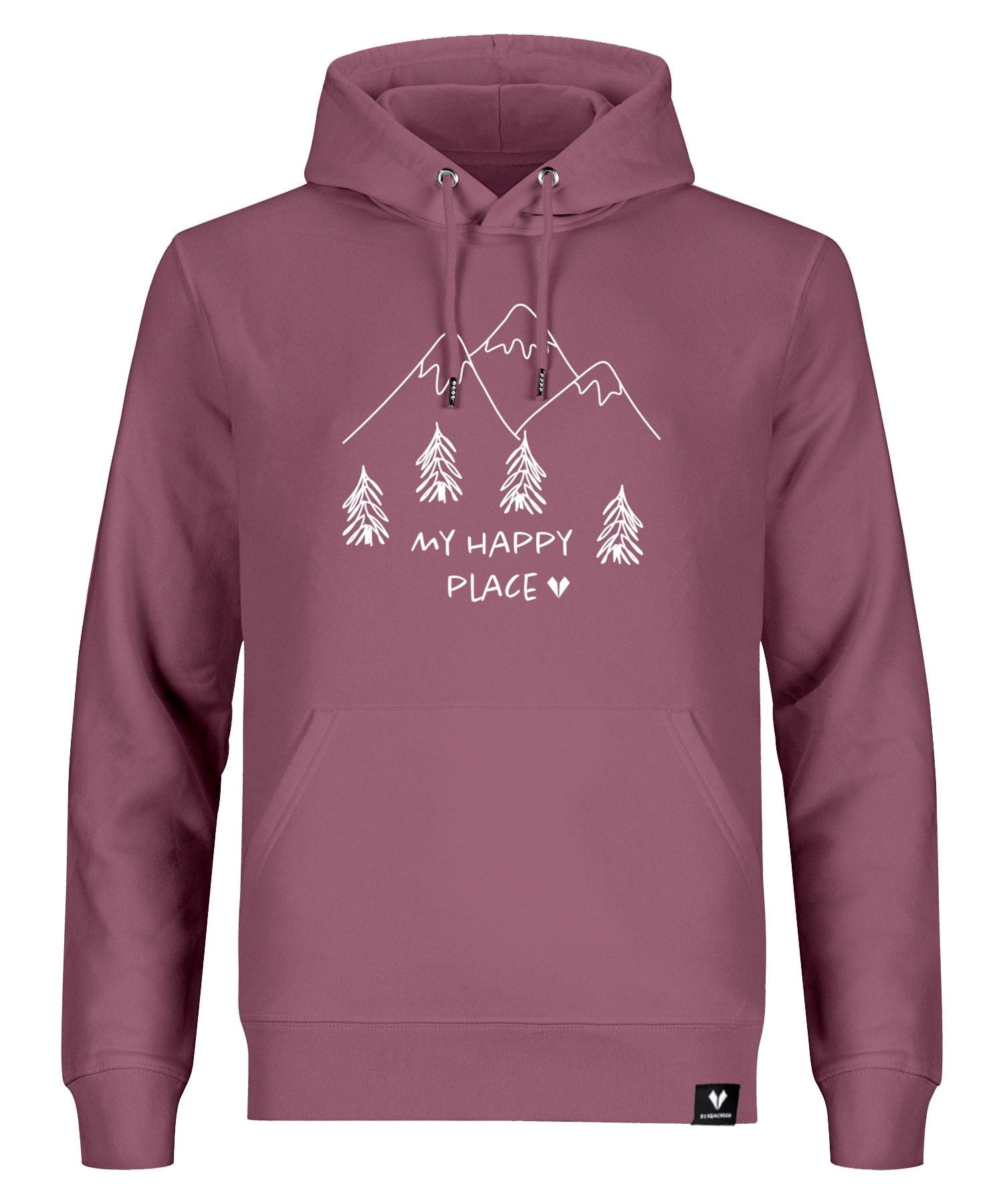 My Happy Place - Unisex Premium Organic Hoodie von Bergmensch