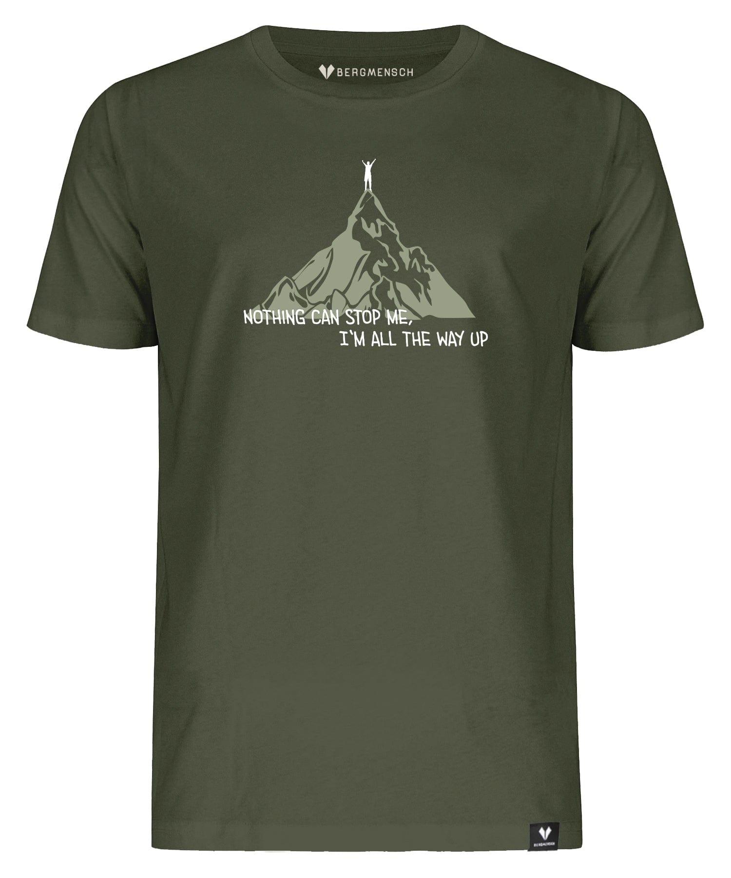 Nothing can stop me - Unisex Premium Organic Shirt von Bergmensch