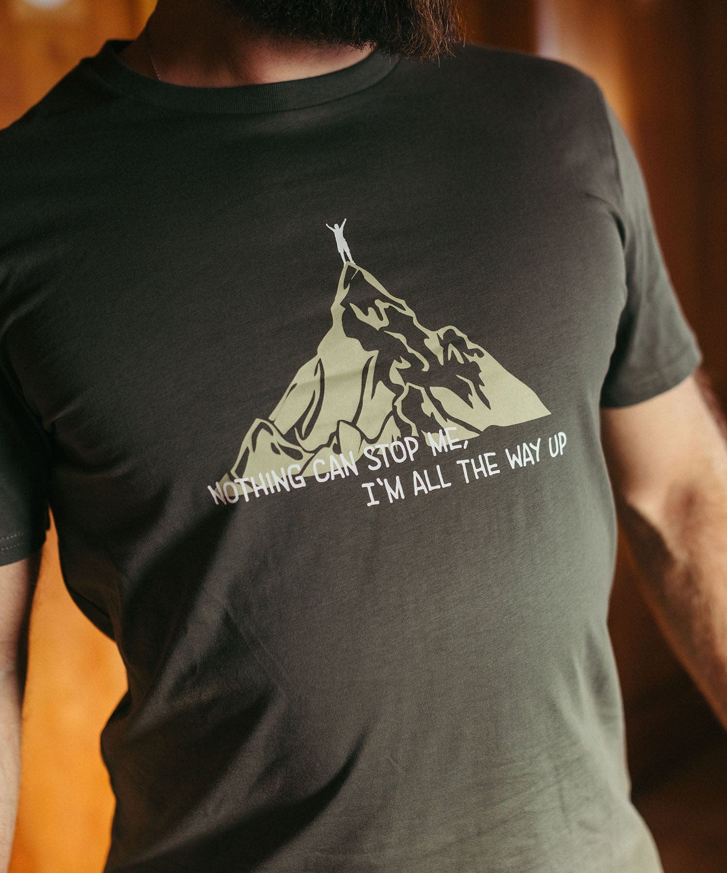 Nothing can stop me - Unisex Premium Organic Shirt von Bergmensch