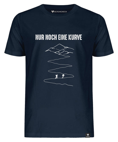 Nur noch eine Kurve - Unisex Premium Organic Shirt von Bergmensch