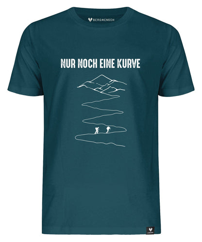 Nur noch eine Kurve - Unisex Premium Organic Shirt von Bergmensch