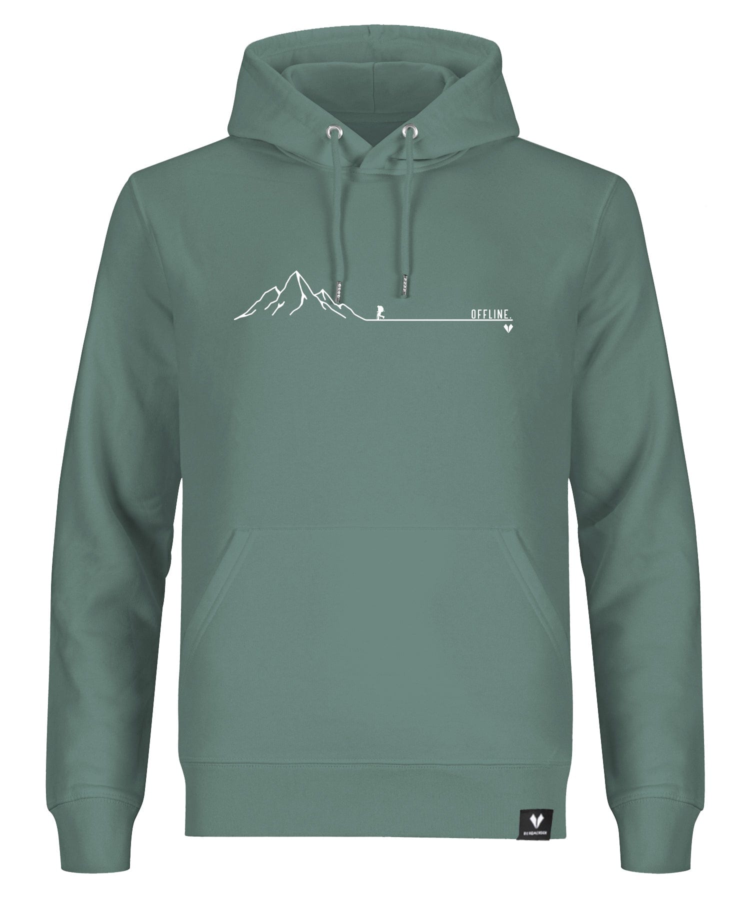 Offline - Unisex Premium Organic Hoodie von Bergmensch