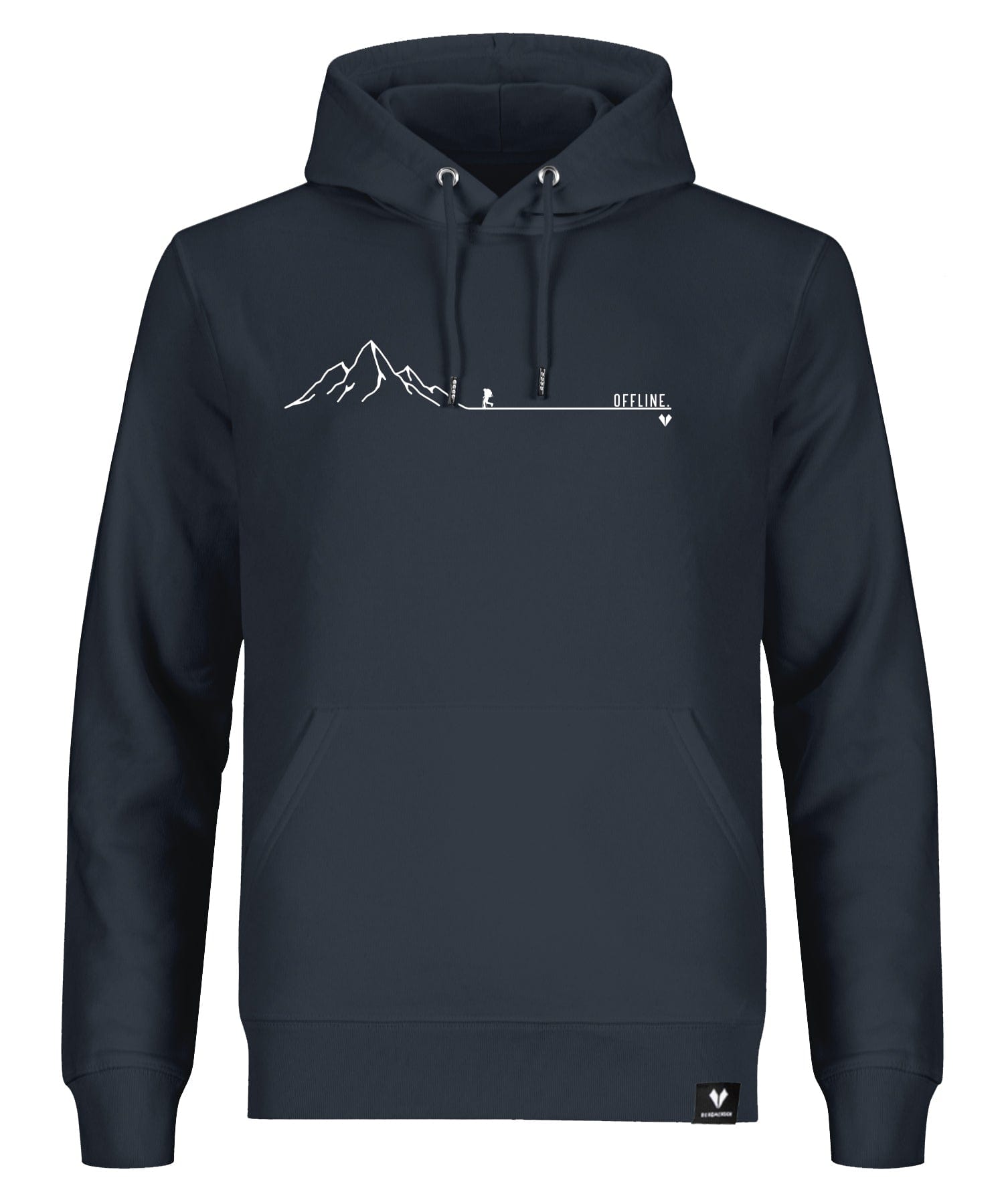 Offline - Unisex Premium Organic Hoodie von Bergmensch