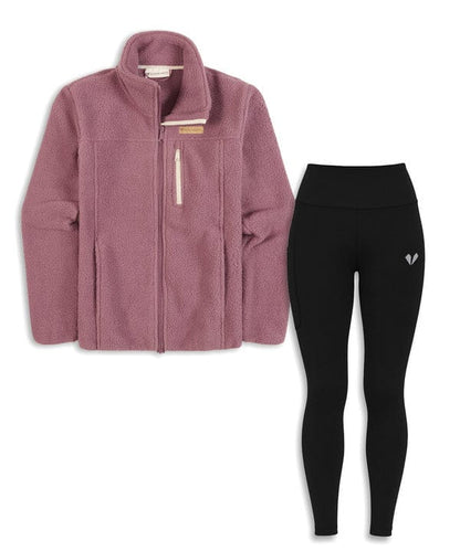 Sherpa Fleece + Seamless Leggings