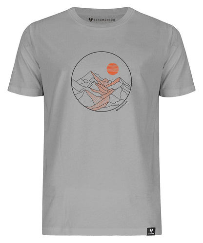 Sunset View - Unisex Premium Organic Shirt von Bergmensch