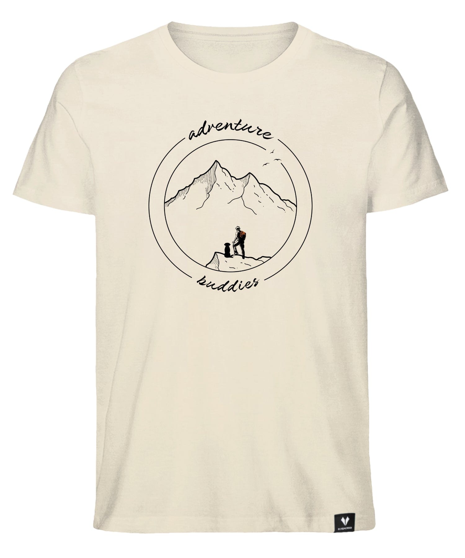Adventure Buddies - Unisex Premium Organic Shirt von Bergmensch