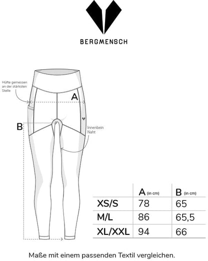 BERGMENSCH® - Damen Eco Tights - Leggings (7/8) von Bergmensch