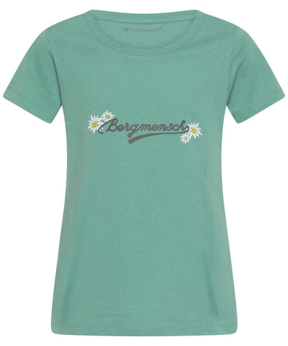 Bergmensch Edelweiss - Damen EcoBlend Shirt von Bergmensch