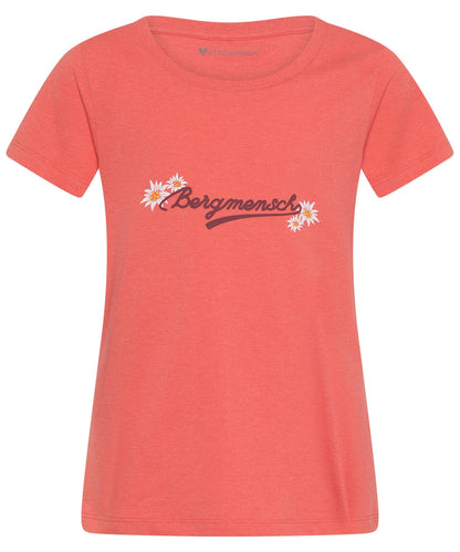 Bergmensch Edelweiss - Damen EcoBlend Shirt von Bergmensch
