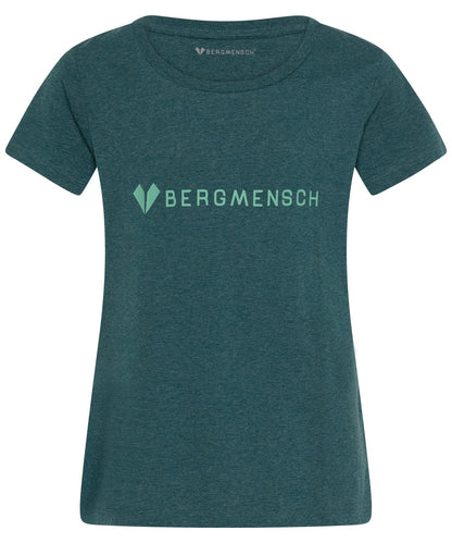 Bergmensch Logo - Damen EcoBlend Shirt von Bergmensch