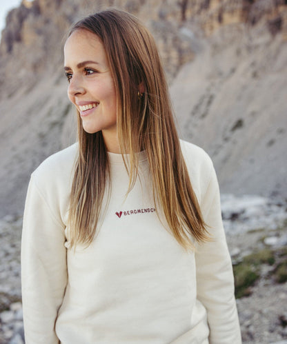 Bergmensch Topografie - Unisex Premium Organic Sweatshirt von Bergmensch