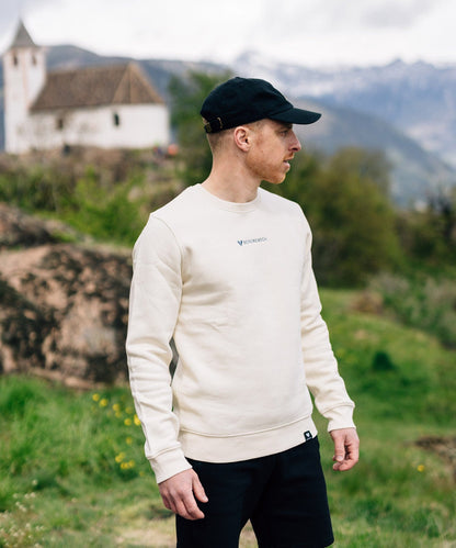 Bergmensch Topografie - Unisex Premium Organic Sweatshirt von Bergmensch