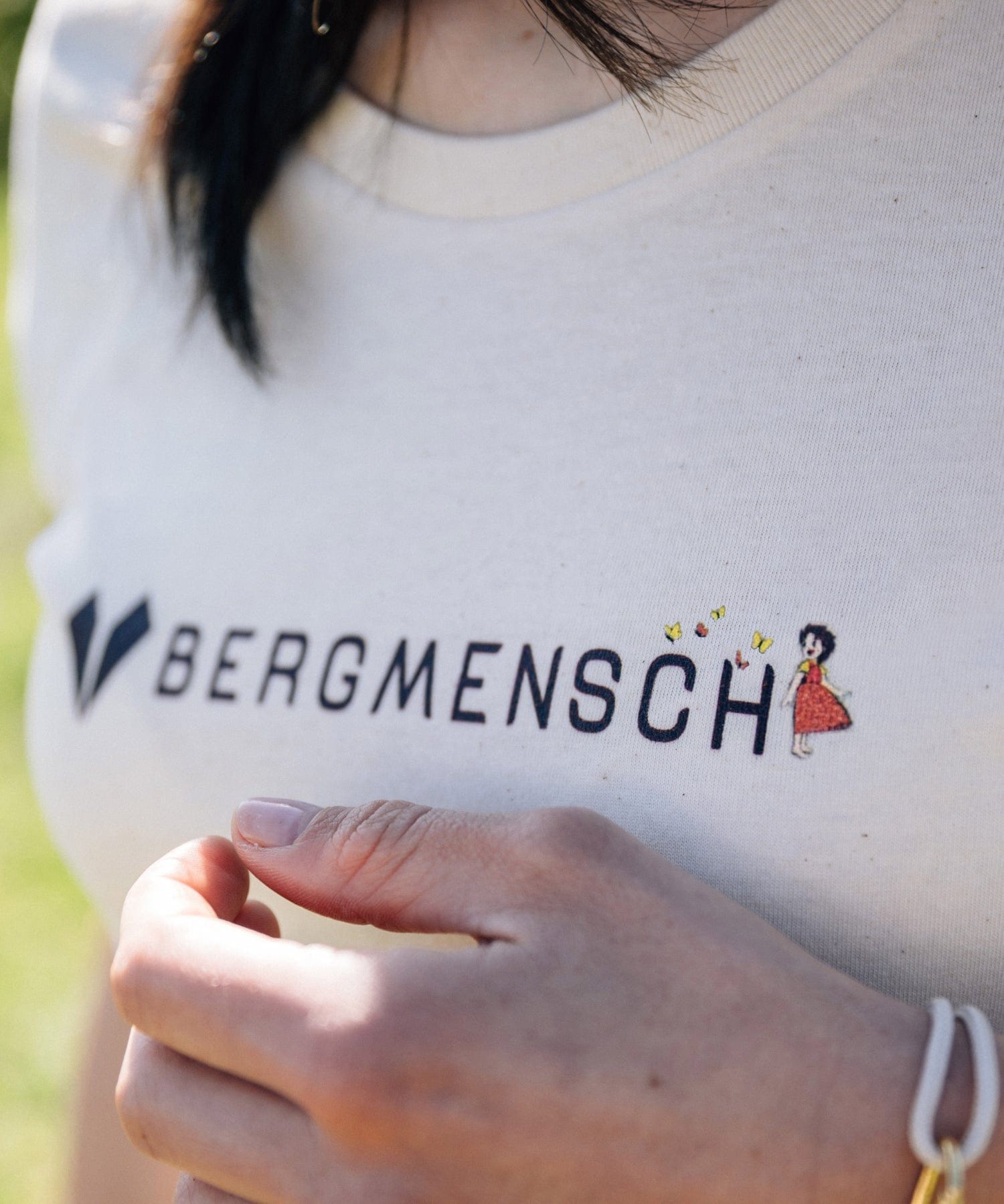 HEIDI - Logo - Damen Premium Organic Shirt von Bergmensch