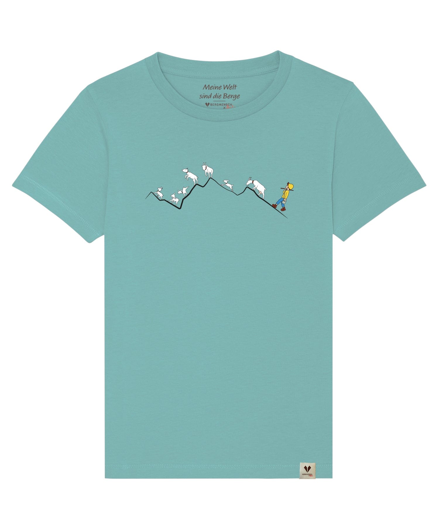 HEIDI - Peter Ziegen - Kinder Premium Organic Shirt von Bergmensch