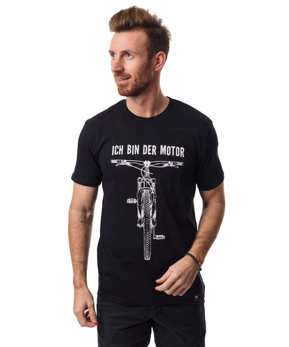Ich bin der Motor - Unisex Premium Organic Shirt von Bergmensch