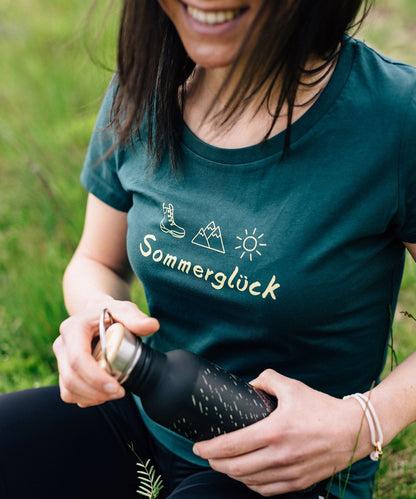 Sommerglück - Damen Premium Organic Shirt von Bergmensch